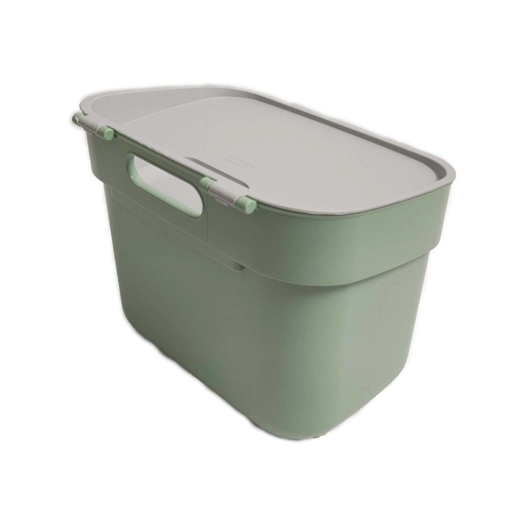 PATTUMIERA CURVER READY VERDE / GRIGIO LT. 5 CON FERMA BUSTA