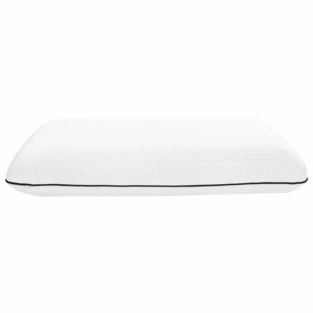 Cuscino da Letto Tinta unita Bianco 60 x 40 x 10 cm Schiuma Gel 42020239