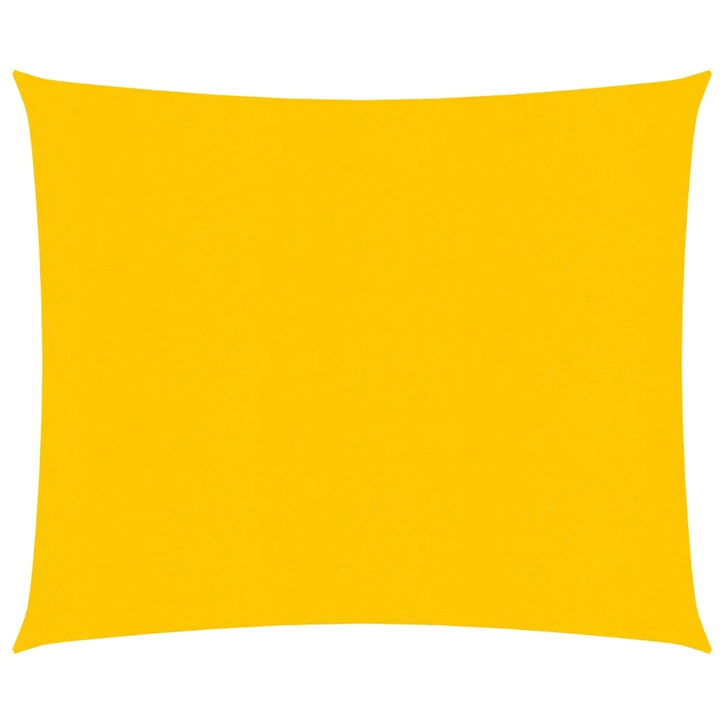 Vela Parasole 160 g/m² Quadrata Giallo 5x5 m in HDPE 311553