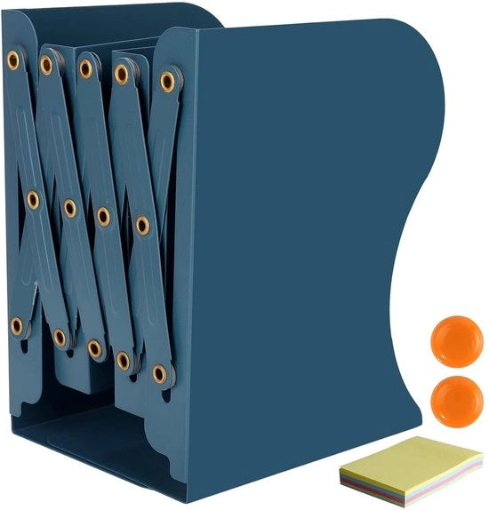 Supporte per libri regolabile - spazievenditore - 1 pezzo - acciaio
