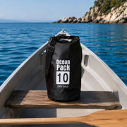 Senine, Borsa Impermeabile Capacità 10 lt, Nero