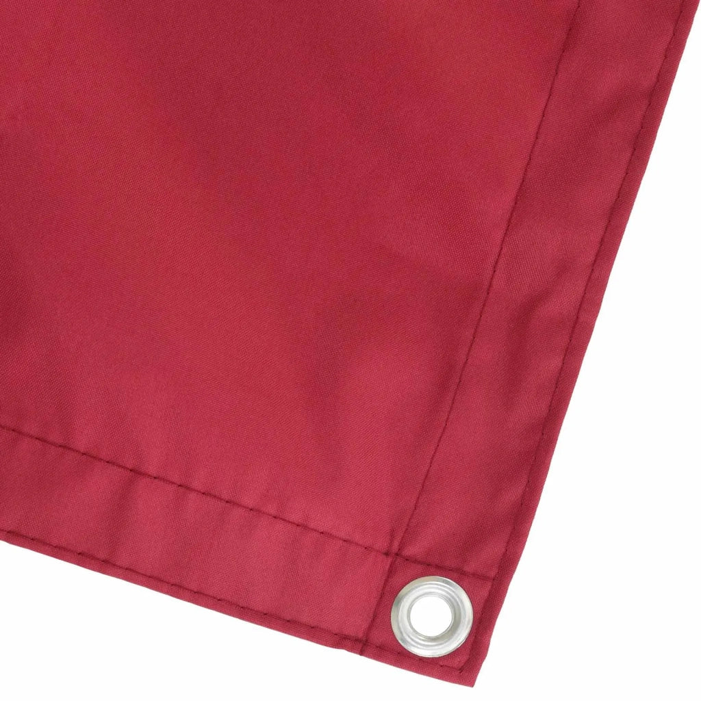 Schermo da balcone Rosso 90 x 200 cm Tessuto Oxford 42030809