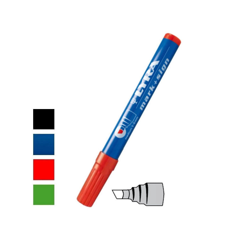 Pennarello Indelebile Mm 2/6 Blu 4010 Lyra