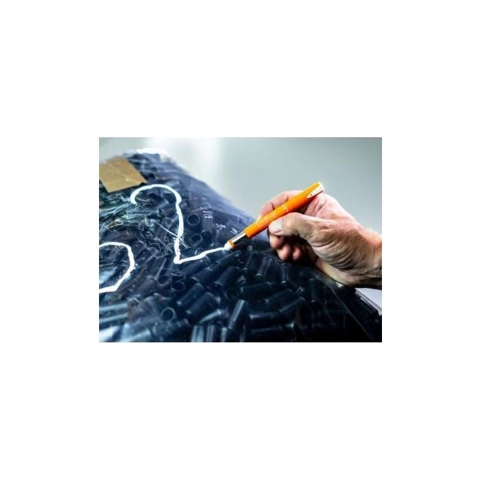Pica A14712010P8080 GEL Signalmarker Marcatore Permanente Gel superfici oleose bagnate arrugginite punta 2-8 mm colore Bianco