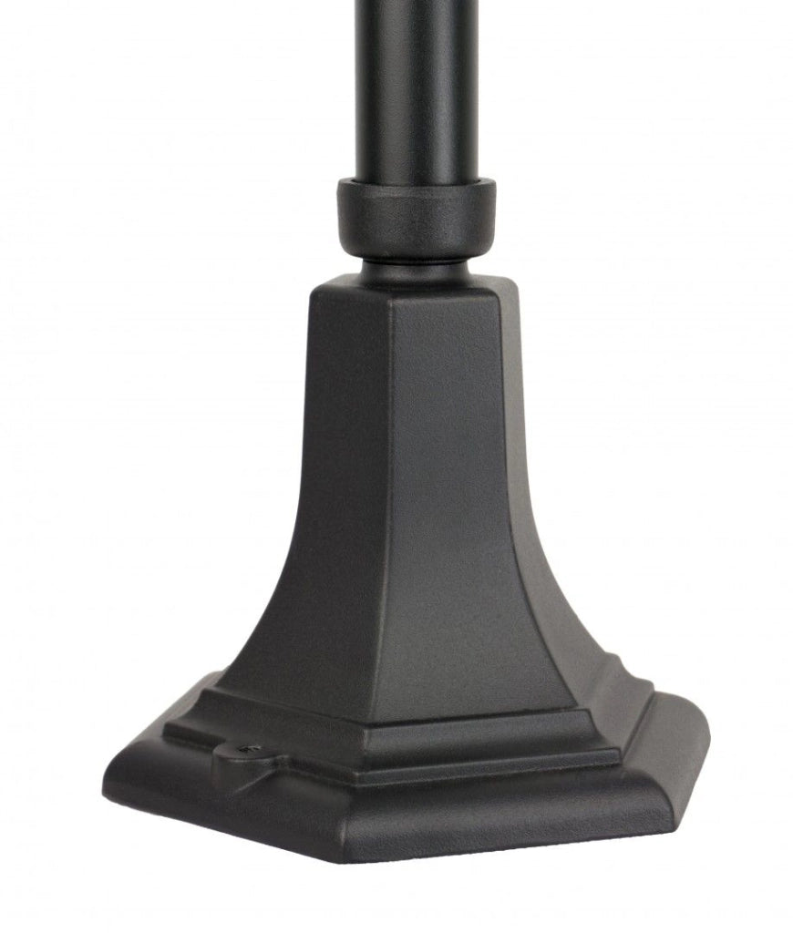 Lampione da esterno retrò 160cm E27 nero IP43 SU-MA