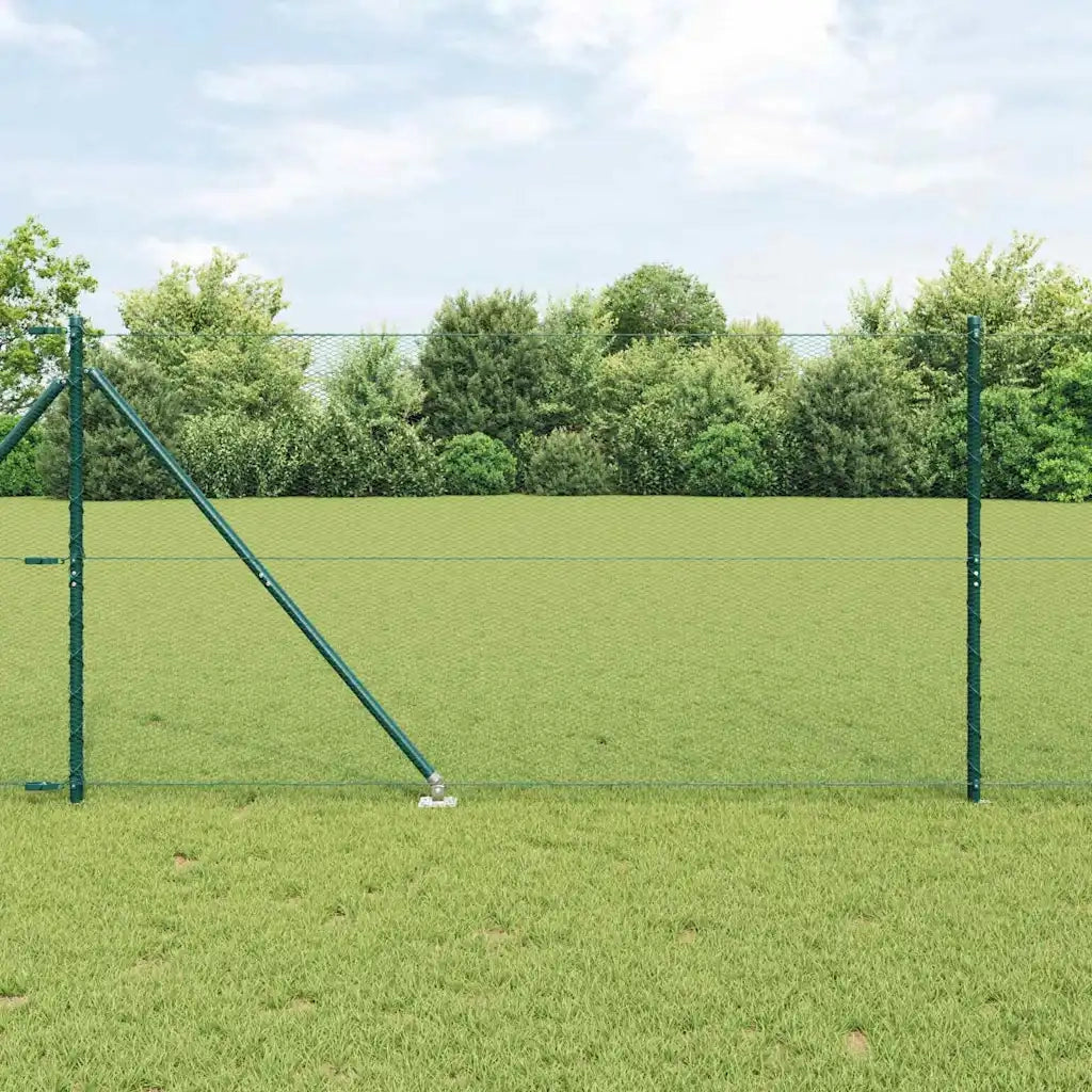 Palo della recinzione Verde 10 x 1,4 m (rete 13 mm)
