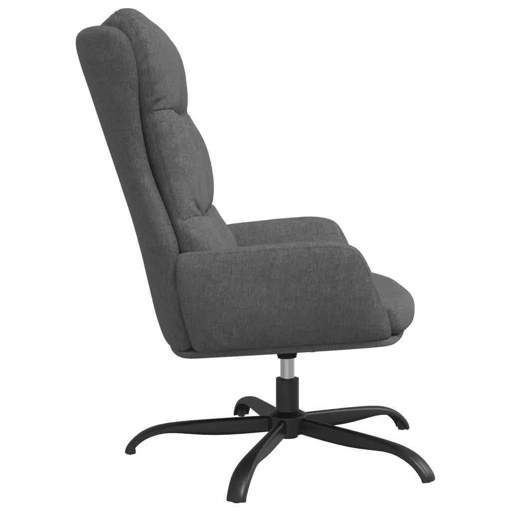Poltrona Relax Grigio Chiaro in Tessuto 341176