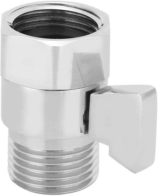 Spout per doccia - Valvola di risparmio d'acqua - Connettiore G1/2 pollici - Materiale in rame - Pressione di 10 kg - Lunghezza di 4 cm - Spout per doccia
