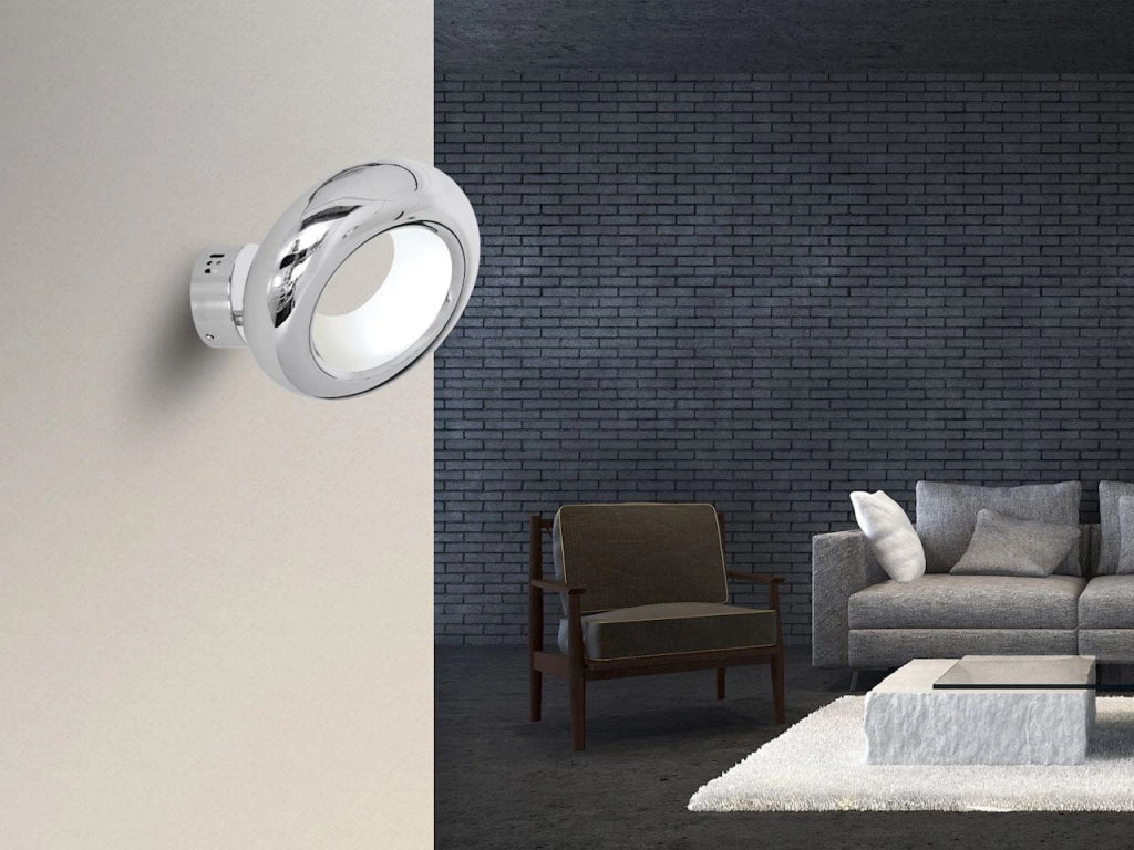 Applique Milagro Mercurio ML330 LED 12W cromo 4000K
