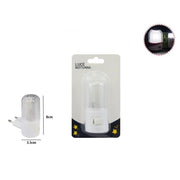 Trade Shop - Luce Notturna Led Night Lighting Interruttore Notte Giorno Casa Ufficio 58255 -