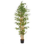 Pianta artificiale con vaso in plastica nero 220 cm pianta artificiale interno ed esterno