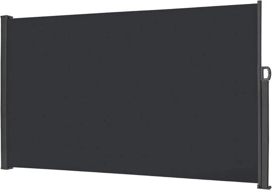 Ombrellone retrattile e schermo per vento per balcone o terrazza - 1,6m x 3m