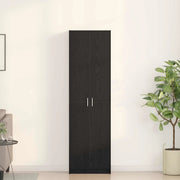 Guardaroba Rovere Nero 55 x 25 x 189 cm Legno multistrato 3334009