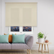 VIEWTEX Tenda a rullo Traslucida Basic Ivory 150 X 250cm - Made in Europe - 5 anni di Garanzia