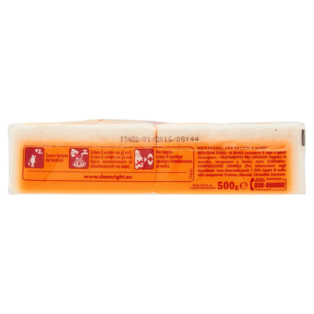 SOLE SAPONE MARSIGLIA 9 PZ DA 2X250GR FORMATO BIPACCO