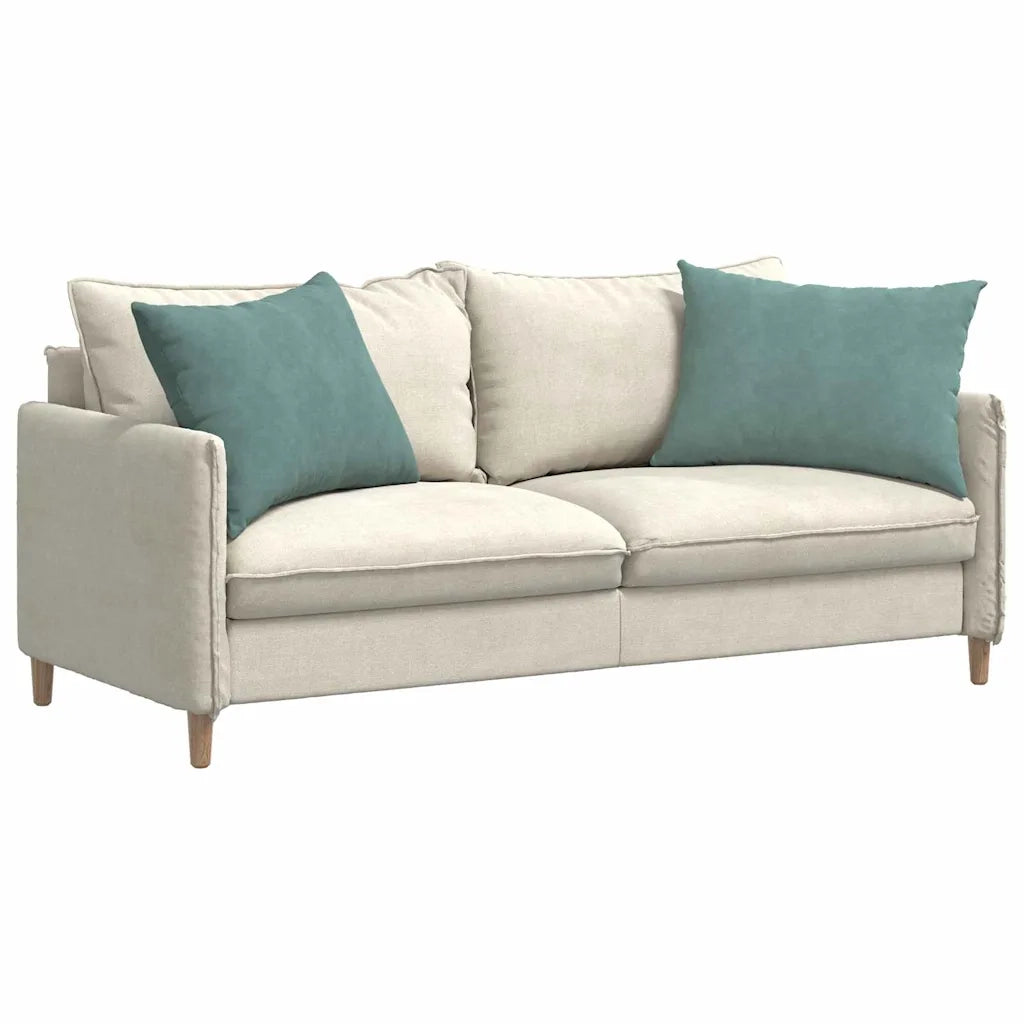 Cuscini da Divano 2 pz-Set di 2 Cuscini per Sofa Verde Mare 70 x 50 cm Tessuto in Cords