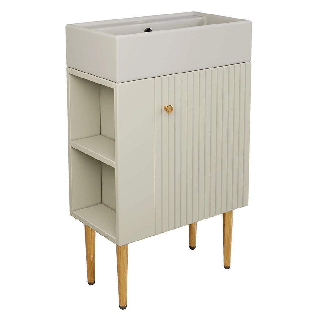 Mobile bagno lavabo - Xylo - 55 cm bianco