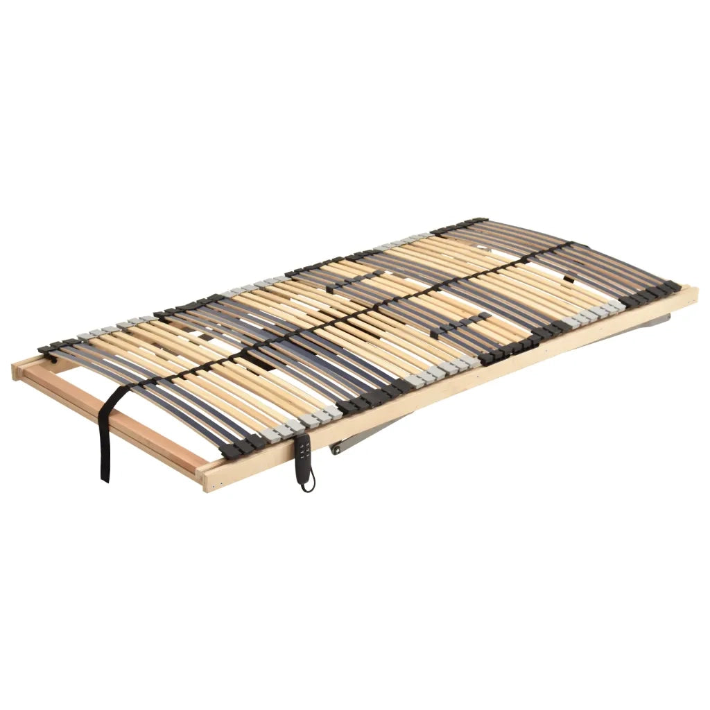 Letto con Telaio a Doghe Elettrico 42 Doghe 7 Zone 100x200 cm 321829