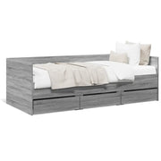 Divano letto | Sof¨¤ letto | Letto singolo con Cassetti senza Materasso 90x190 cm