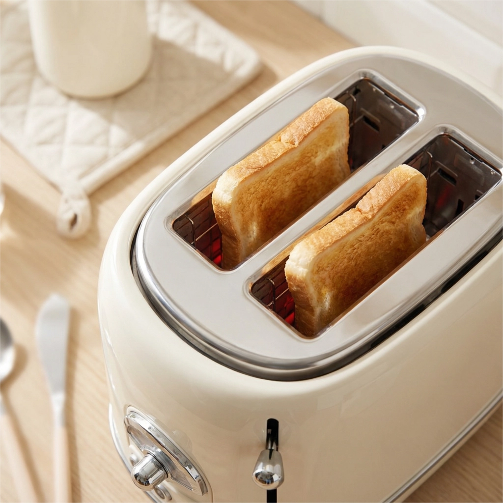 Tostapane Multifunzione Automatico ¨C Minimal ¨C Acciaio Inox con 6 Impostazioni