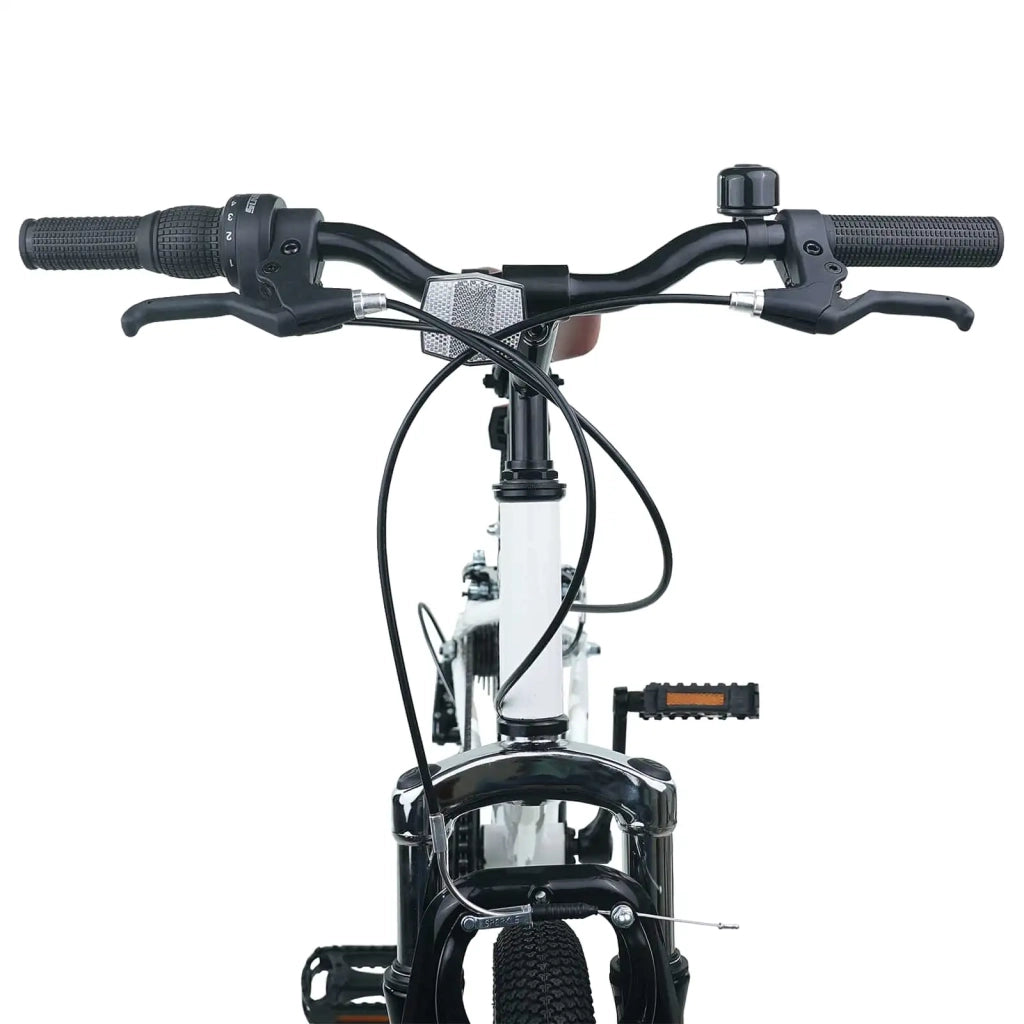 Mountain Bike 20 Pollici 6-Velocit¨¤ per 5-8 anni Bianco