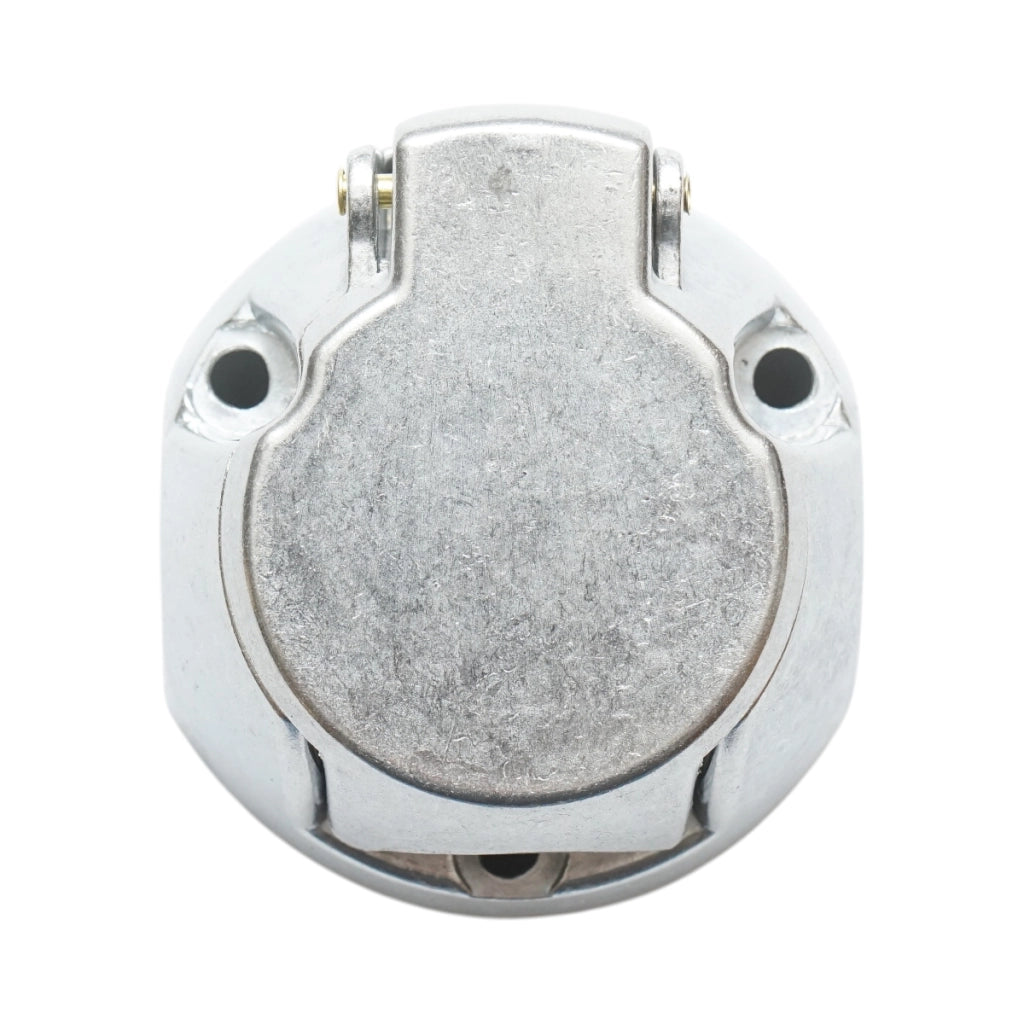 Presa per rimorchio in alluminio a 7 pin 6V/12V codice OEM TM3000B Breckner Germany