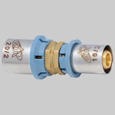 RACCORDO DIRITTO DOPPIO RIDOTTO DELT ALL  63 x 50     UNIDELTA