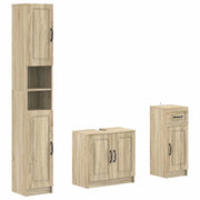 Set di armadietti da bagno in 3 pezzi UTRECHT 3417893
