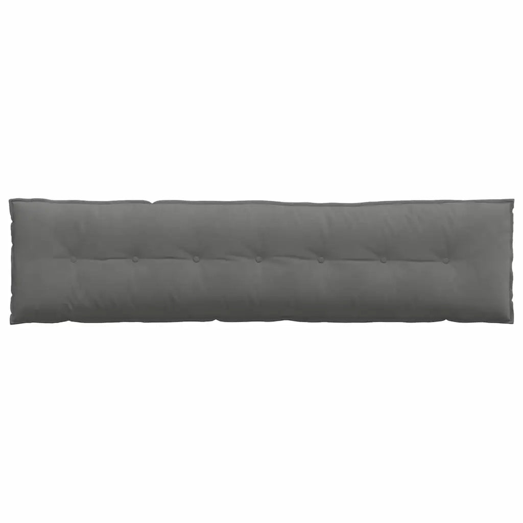 Cuscino per Schiena Grigio scuro 200 x 50 cm 42014990