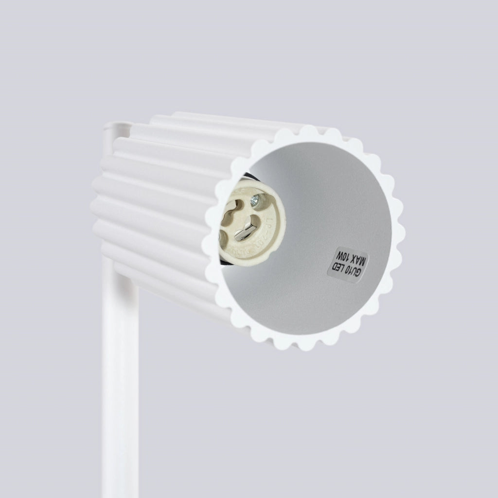 Lampada da tavolo KARBON bianco