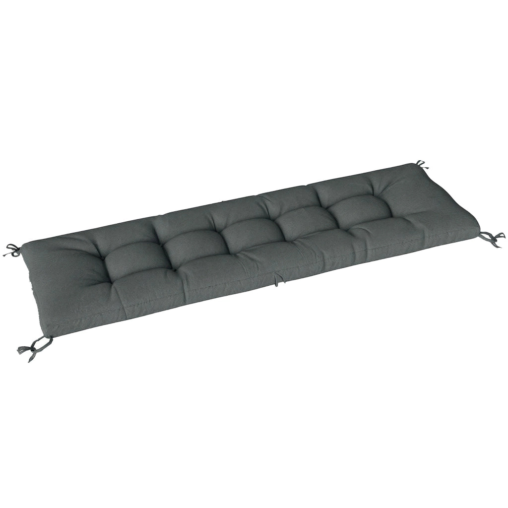 Cuscino per Pallet Amovibile ¨C Minimal ¨C Grigio Scuro 198x65x13cm