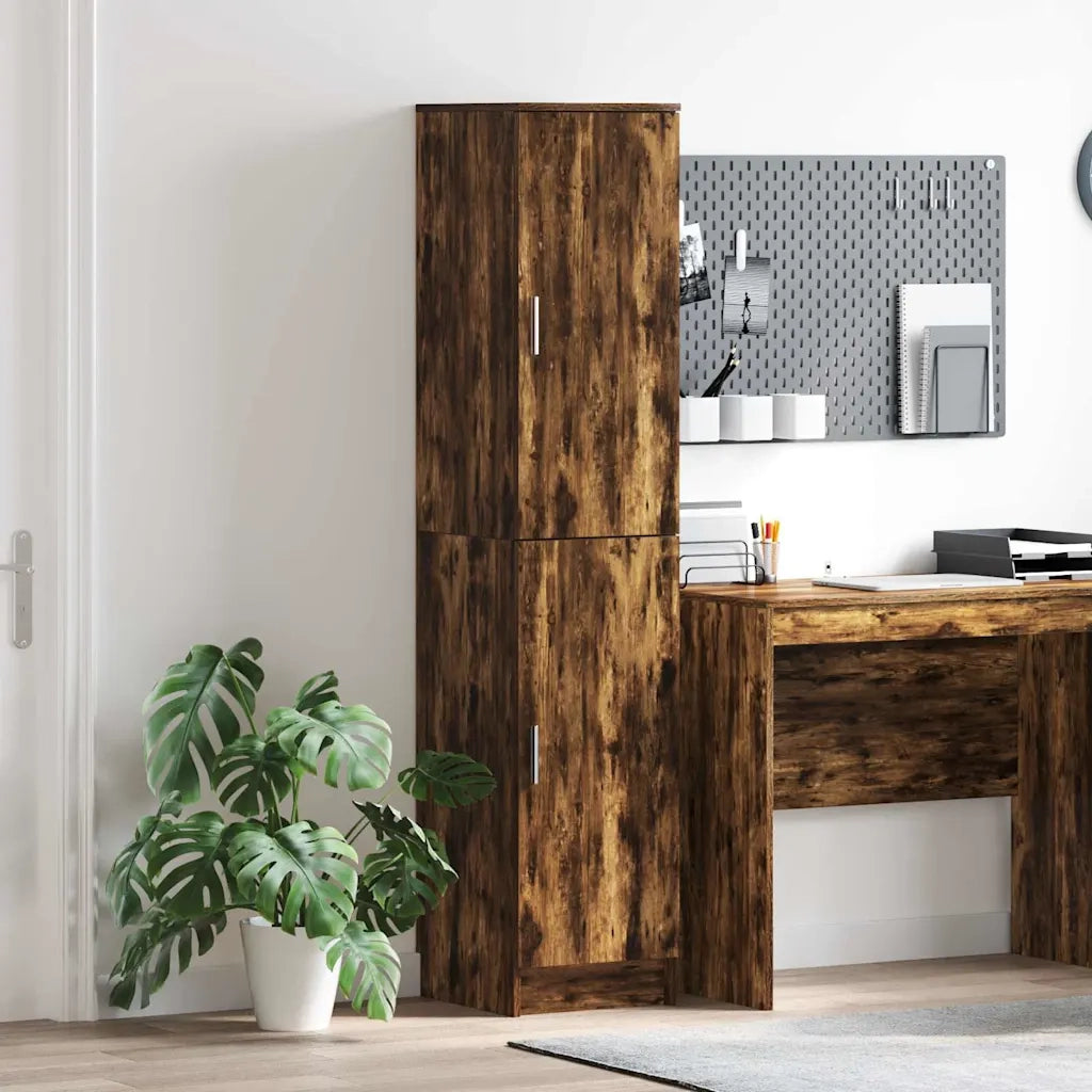 Credenza Rovere fumé 35 x 39 x 168 cm 869334