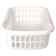 CESTINO BRIO MEDIO MULTIUSO 29X21X10 CM BIANCO PORTABIANCHERIA PORTAOGGETTI