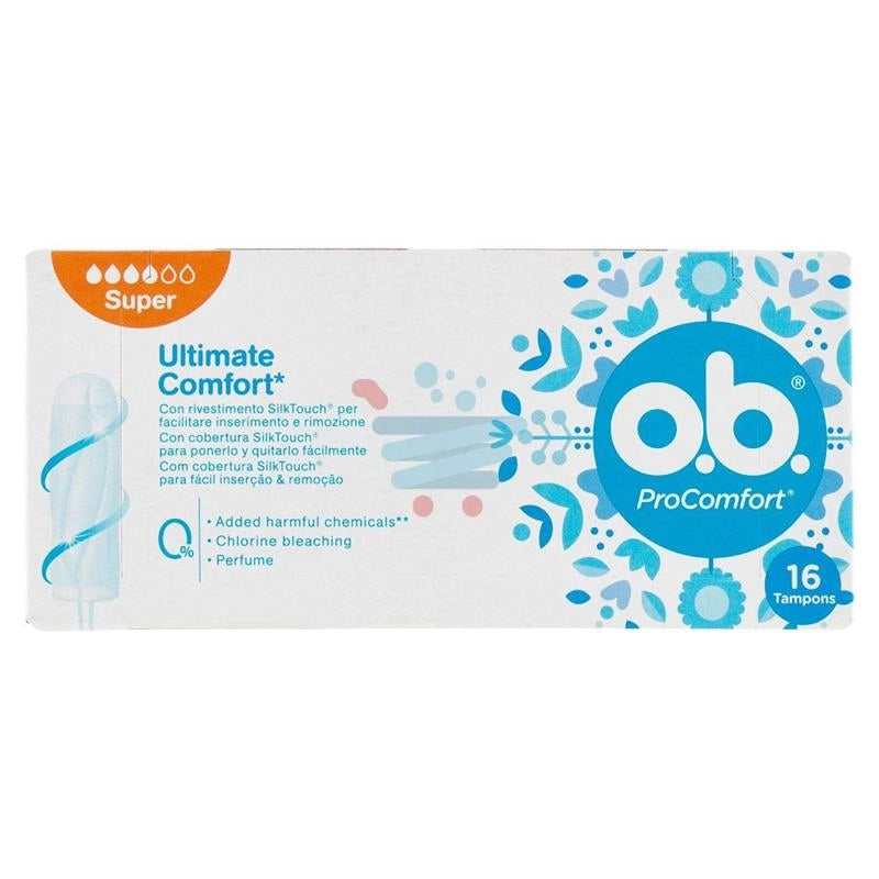 OB PRO COMFORT SUPER DYNAMIC FIT TAMPONI 16 PZ
