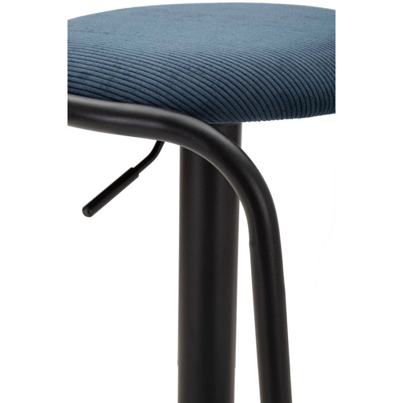 Sgabello Bar Destiny Navy cm ø 41x61-83