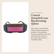 Occhiali da Sole con Protezione UV - Occhiali da Sport - Occhiali da Protezione - Resistenza allo Shock - Oscuramento Automatico - Chiusura Regolabile - Occhiali da Laser