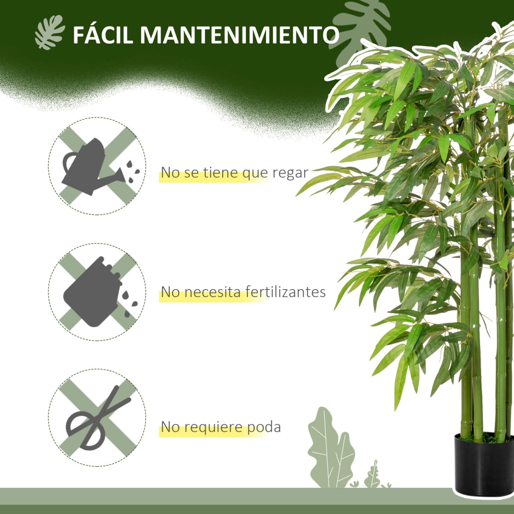 Albero Artificiale Bamb¨´ ¨C Minimal ¨C Verde 140 cm