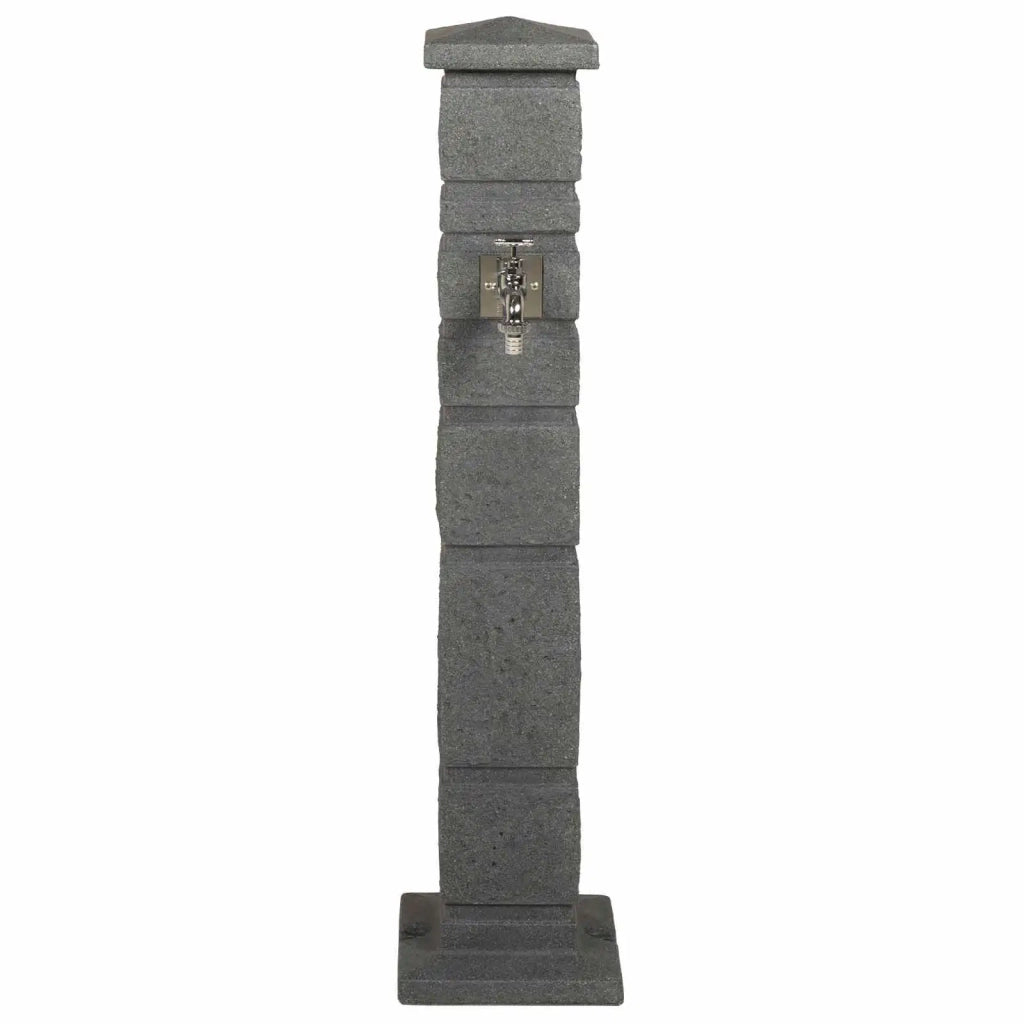 Tanker da giardino Antracite 26 x 26 x 101 cm PE 42033400