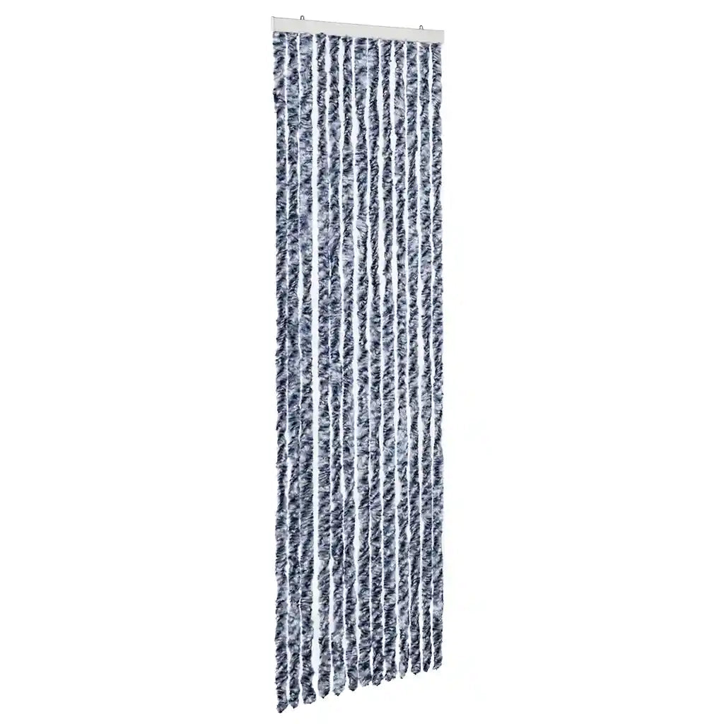 Zanzariera Blu e Bianco 56x200 cm Ciniglia 315126