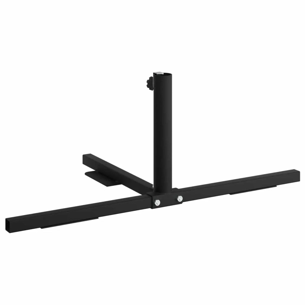 Telaio Base per Parasol a Mezza Nero Acciaio for 32-38 mm Pole 42034492