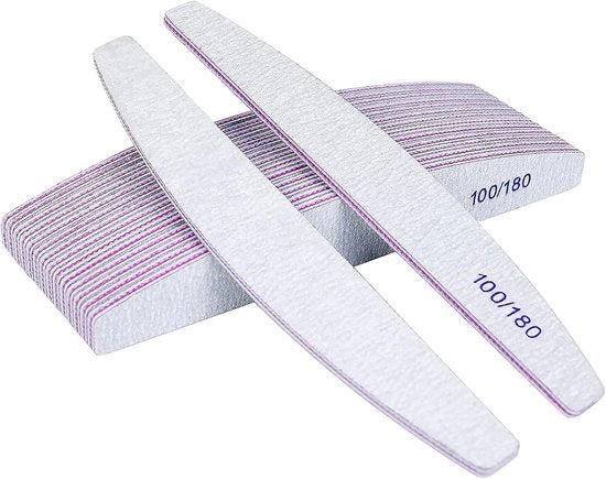 Vijella a nastro 16 pezzi, 100/180 grana, lavabile, a doppia faccia - Capelli, Animali domestici (bianco)