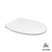SEDILE KARLA IN ABS FLAT CON SOFT CLOSE- Bianco- RAK- pezzi 1