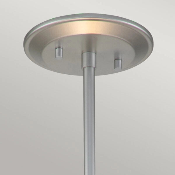 Lampada a sospensione Ziggy argento Ø40,6 2xE27 Elstead
