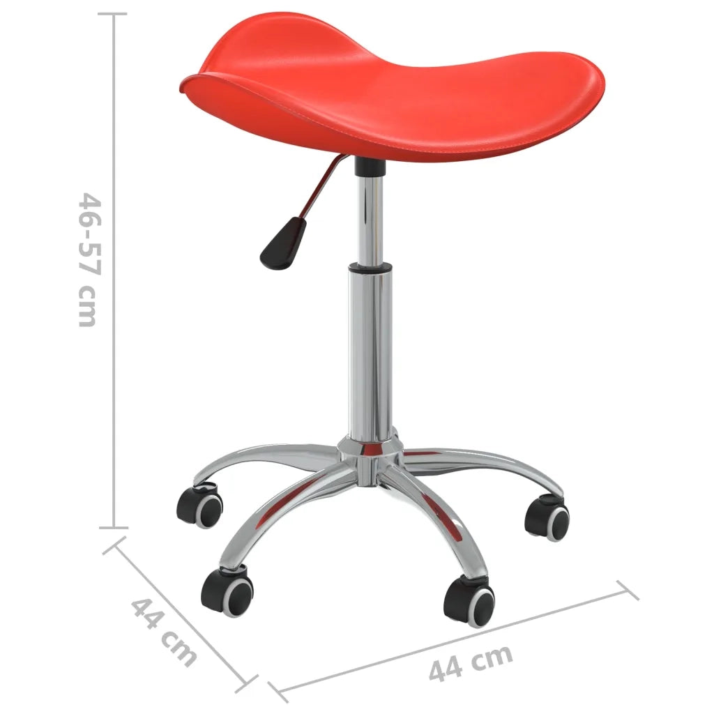 Sgabello da Salone Spa Rosso in Similpelle 323685