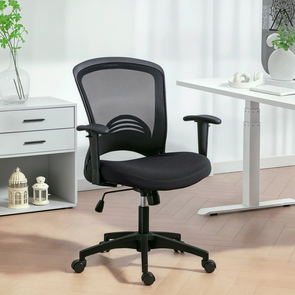 Sedia da ufficio rete ¨C Minimal ¨C nero