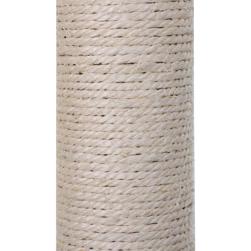 Arbre ¨¤ chat con 3 griffoirs, plateforme, hamac e boule ¨C Minimal ¨C grigio, 50x36x70 cm