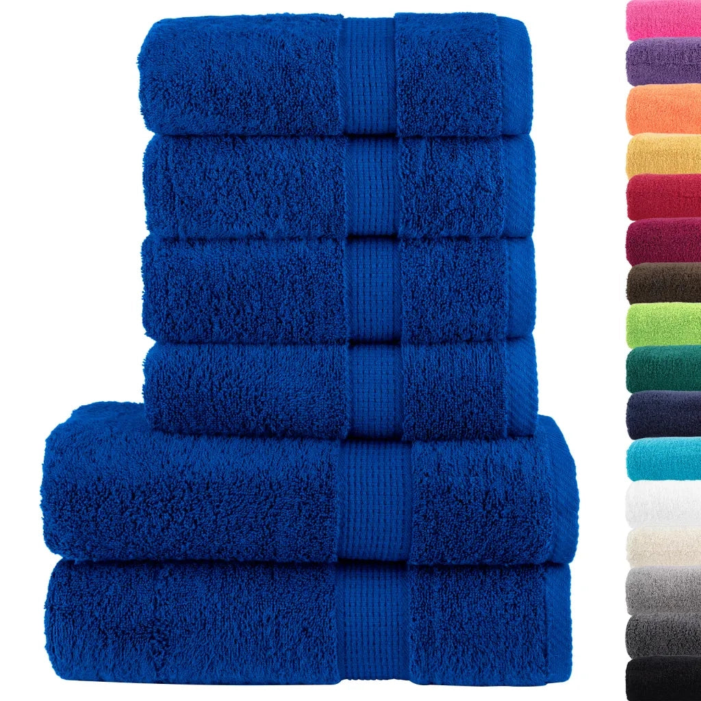 Set ASciugamani SOLUND 8 pz Blu 600 gsm 137555