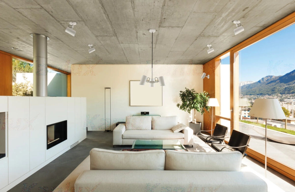 Lampadario Kanlux AGZAR bianco 3 luci E14 orientabile