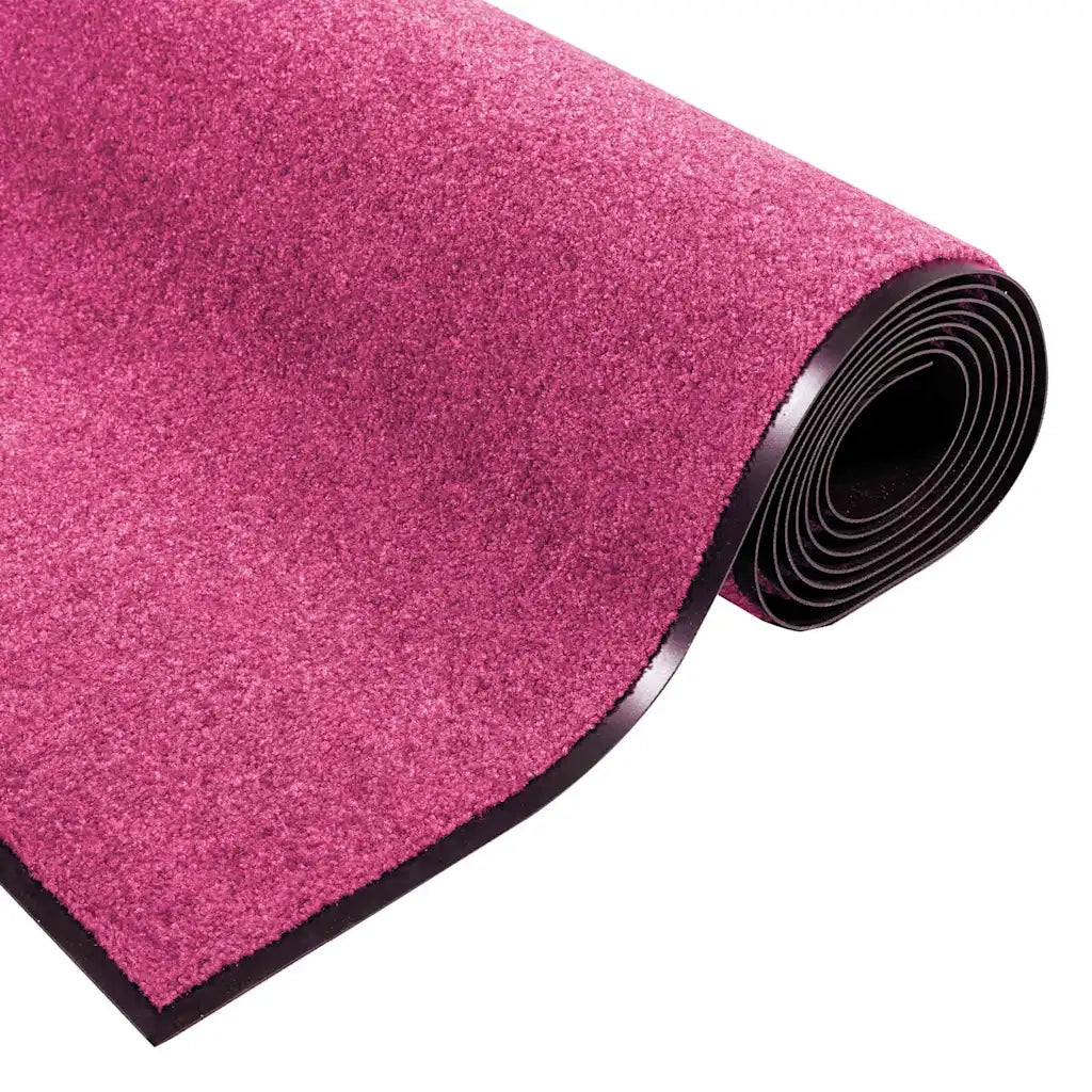 Tappetino Rosa e Nero 120 x 300 cm 100% Poliammide 4100742