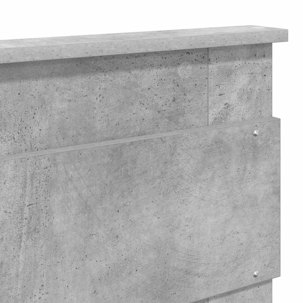 Testiera Grigio cemento Legno ingegnerizzato 888104